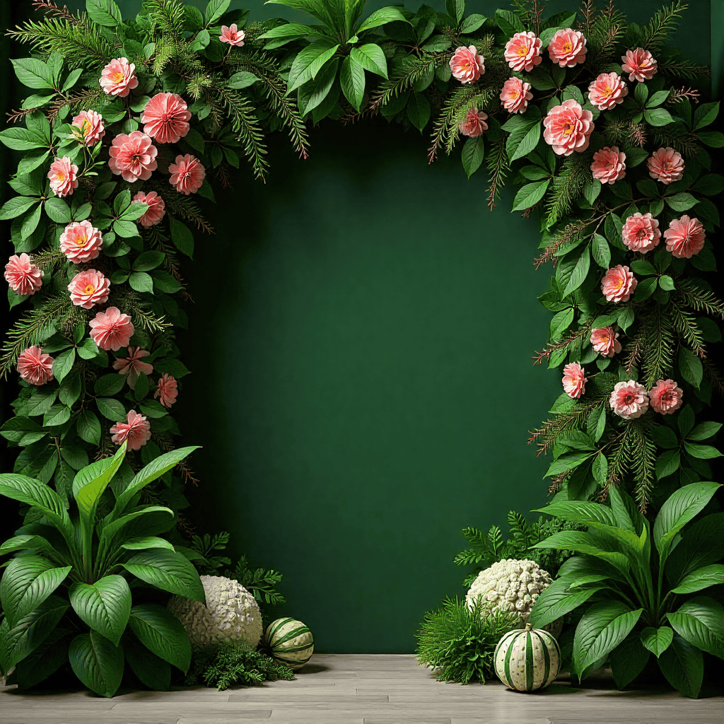 Artisanuniqueal neon frame photo zone with vibrant lighting