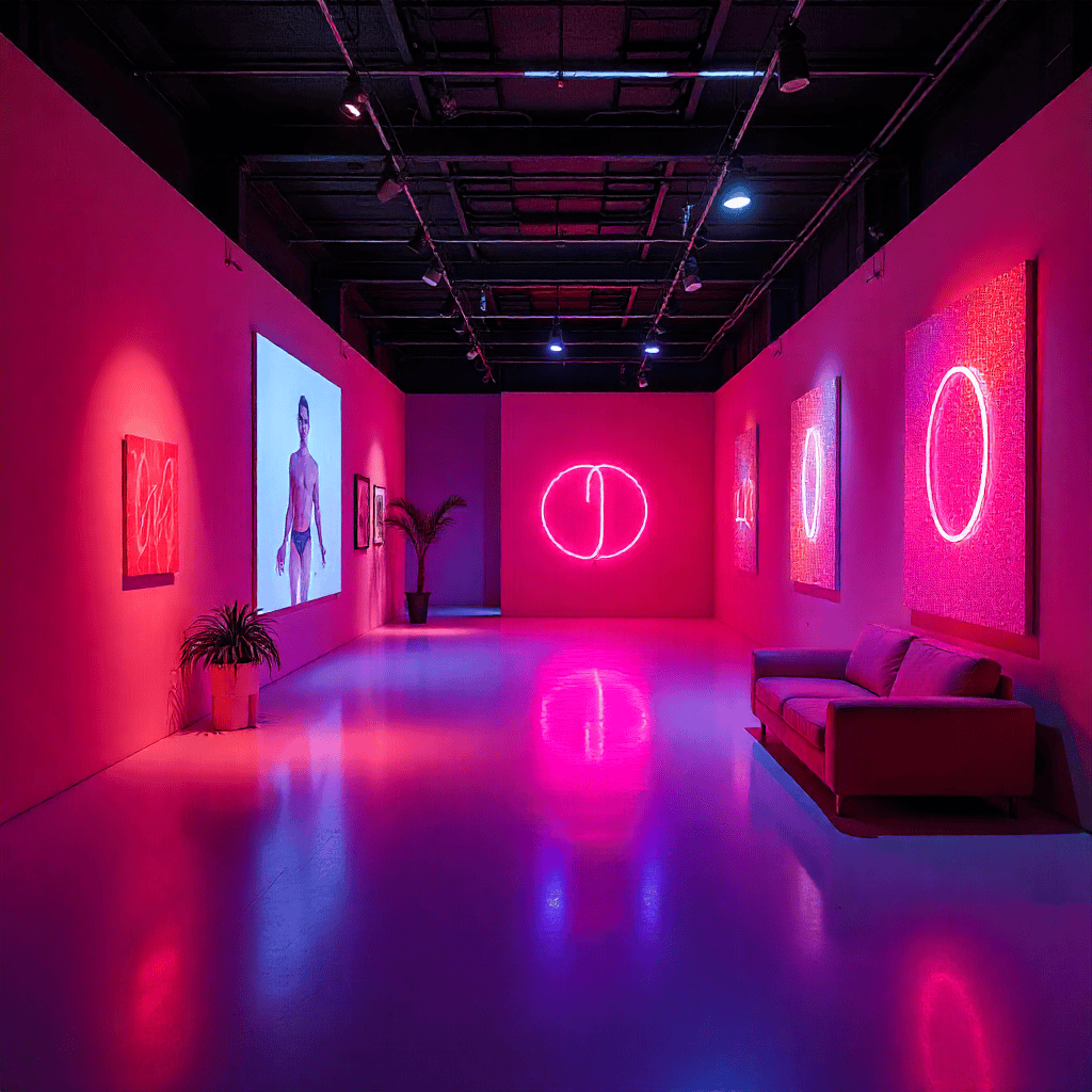 Artisanuniqueal themed event with creative installations